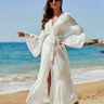 Robe Blanche Longue de Plage Blanc / Unique