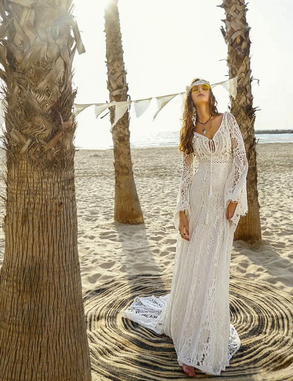 Robe de Mariée Plage Dentelle