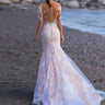 Robe de Mariée pour Mariage sur la Plage Blanc / 16