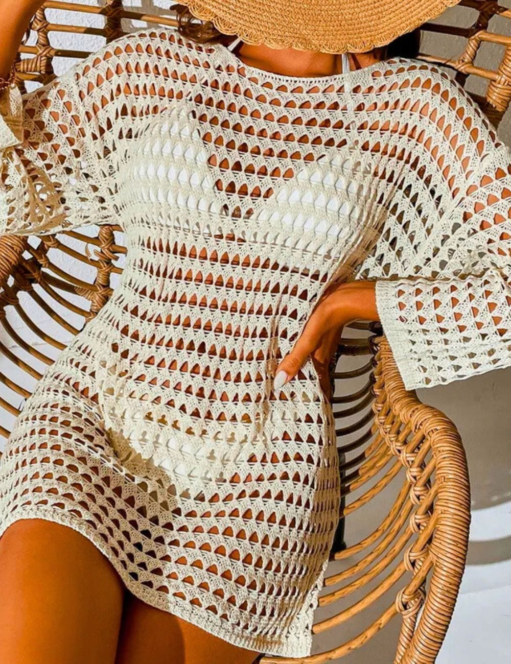 Robe de Plage Transparente