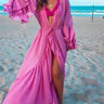 Robe de Plage Violet Violet / Unique