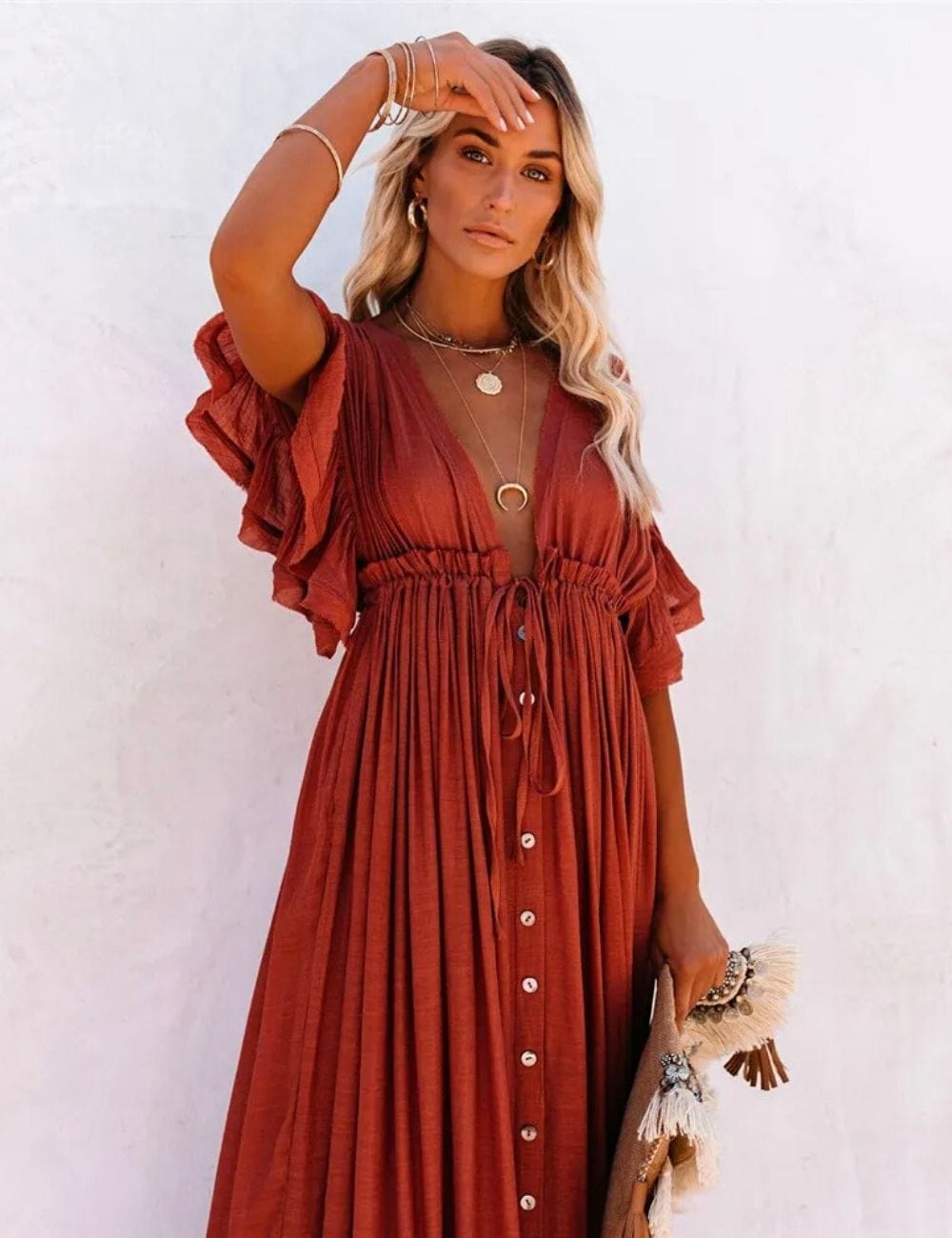 Robe Droite De Plage