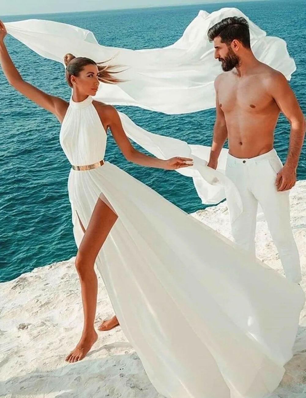 Simple Robe de Mariée Plage