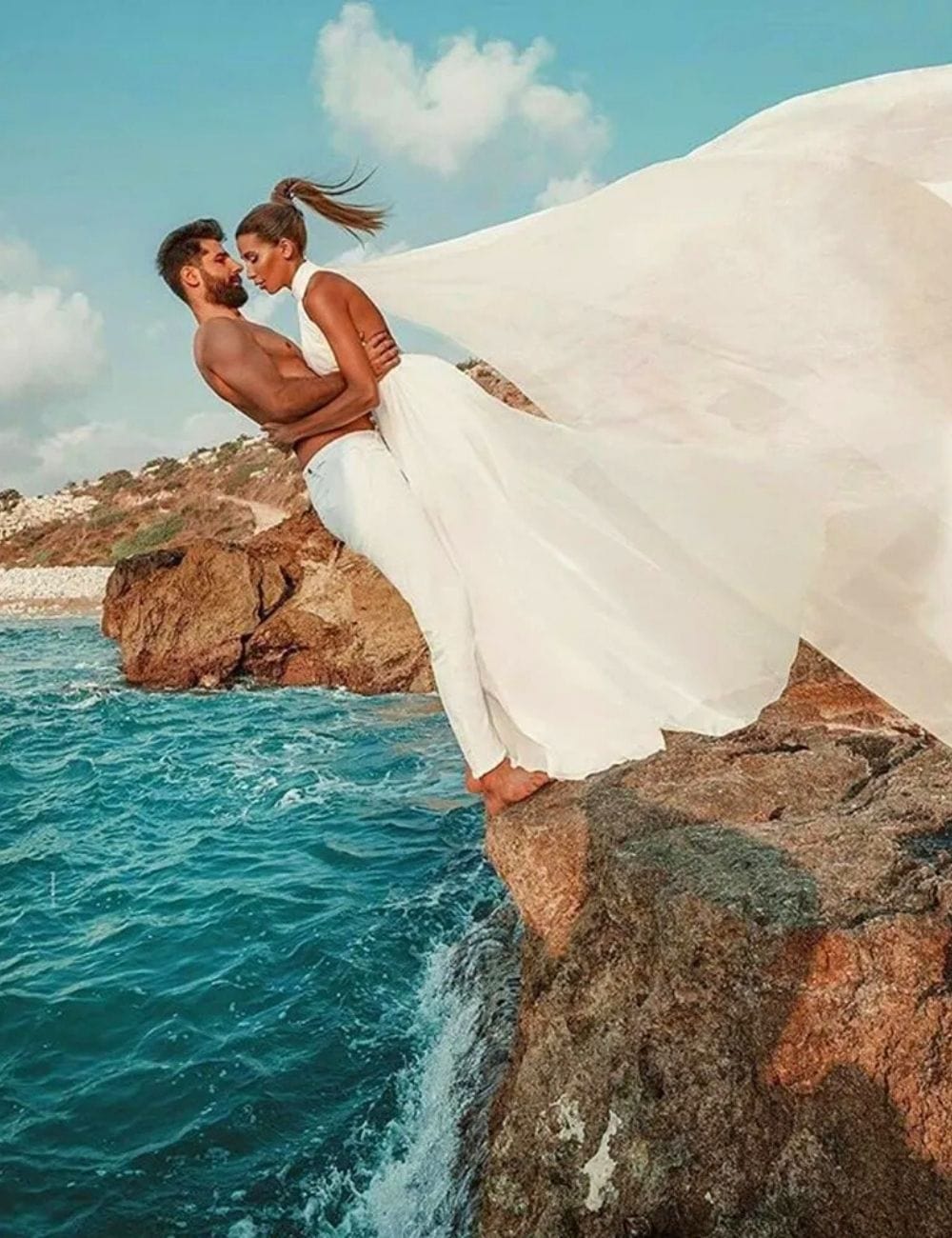 Simple Robe de Mariée Plage